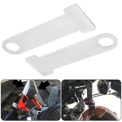 2X Open Face Helmet Lock for Motorbike Quick Release Buckle