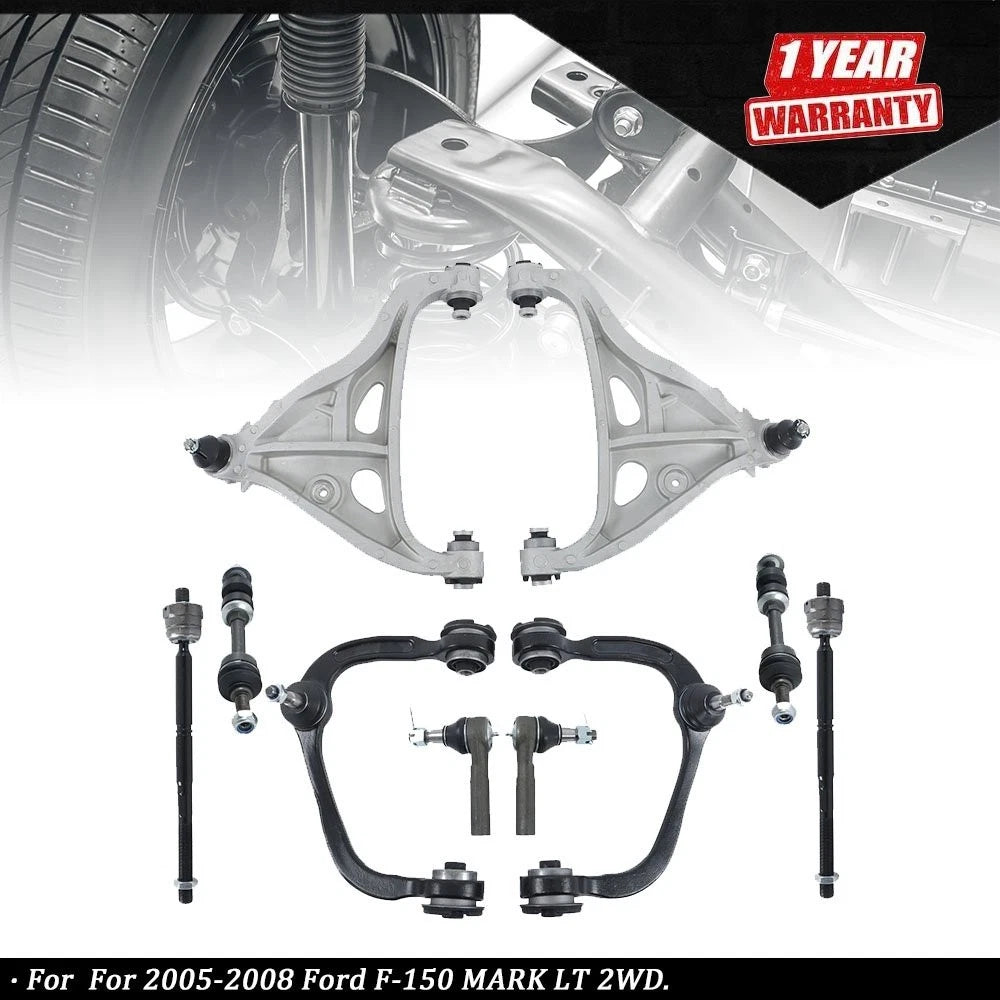 Front Upper & Lower Control Arm Sway Bar for Ford F-150, MARK LT (2005–2008)