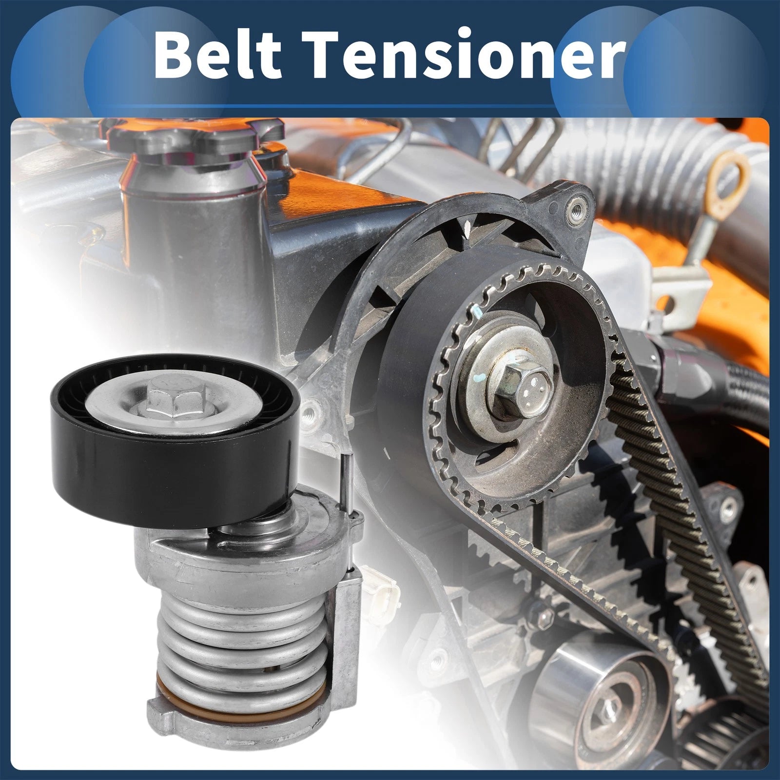 Belt Tensioner Replacement for Volkswagen Caddy (1995–2010) Metal 1 Piece