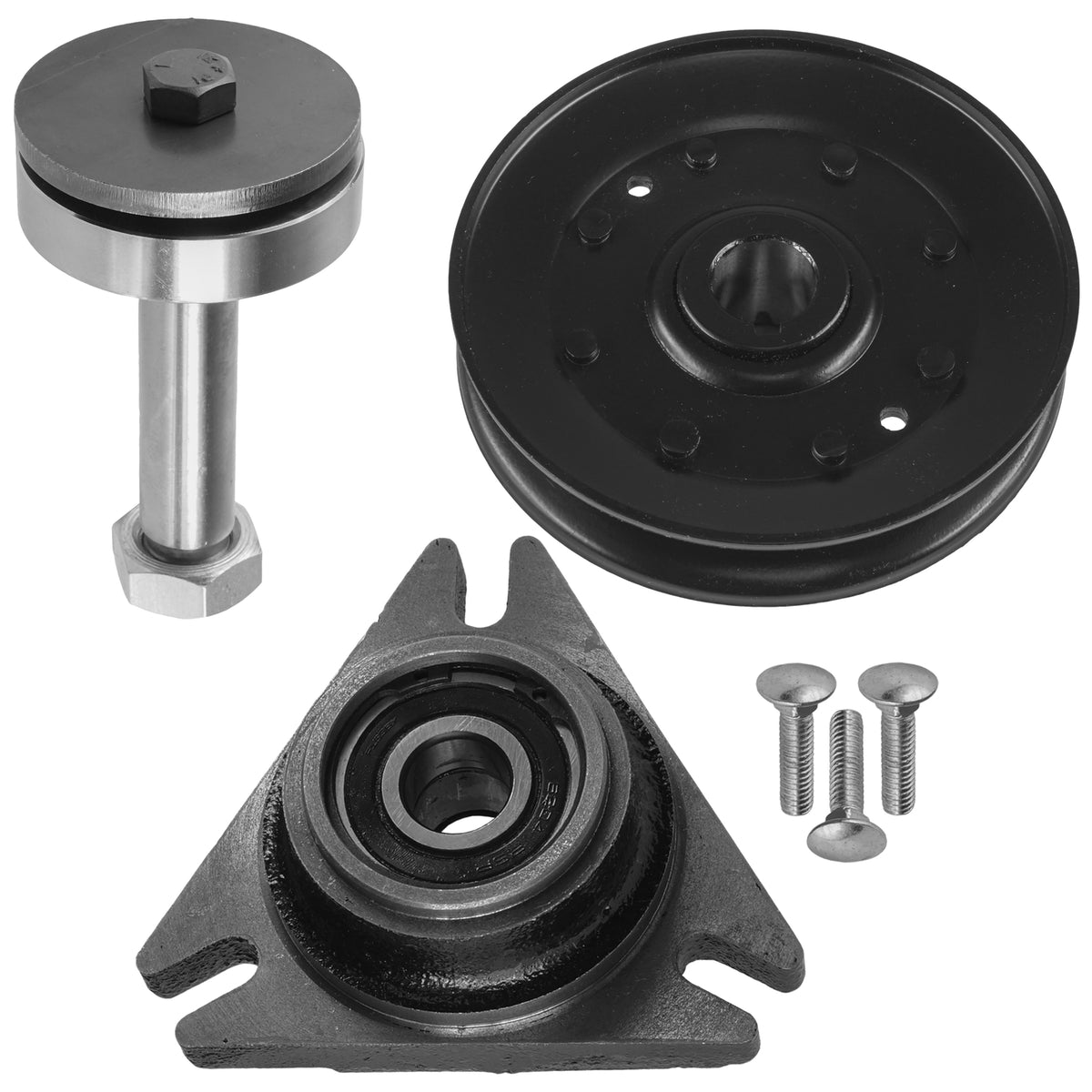 Deck Spindle Pulley Shaft Replacement for John Deere (2002–2019)
