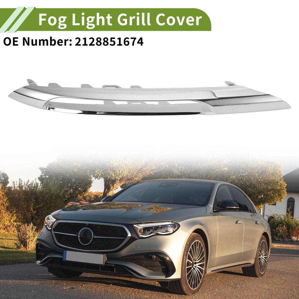 1pc Front Right Fog Light Grill Replacement for Mercedes-Benz E-Class (2010–2016)