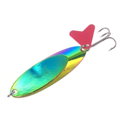5pcs Steel CastMaster Lure Chamfered Edge Design for Improved Hydrodynamics