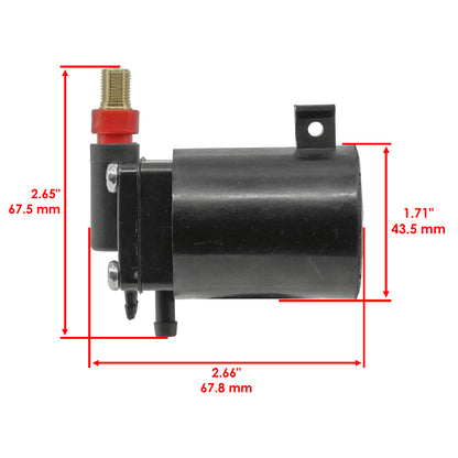 Fuel Primer Choke Solenoid Replacement for OMC Johnson Evinrude 250HP (1991–1993)