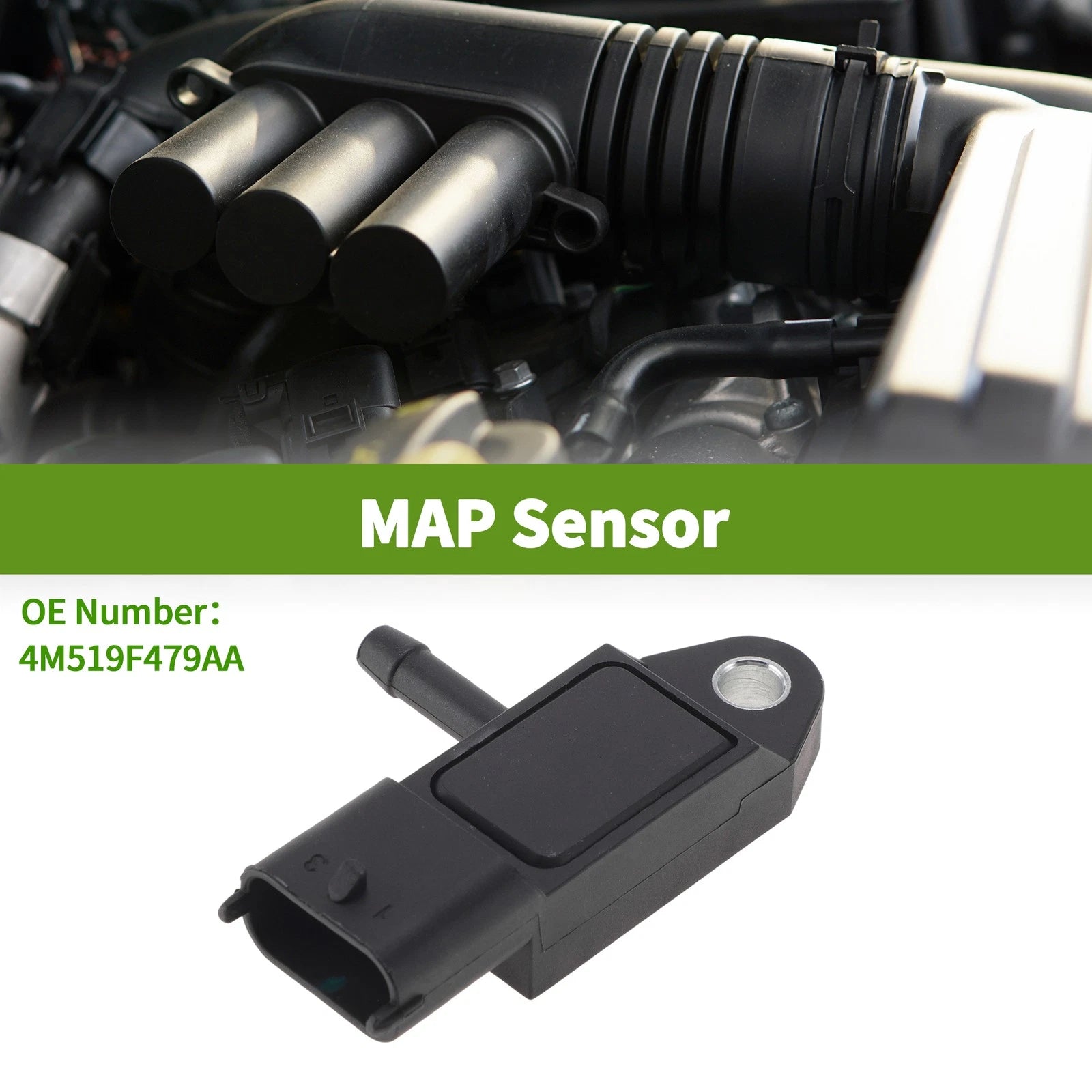 MAP Sensor No.4M519F479AA for Ford C-Max (2005–2007)