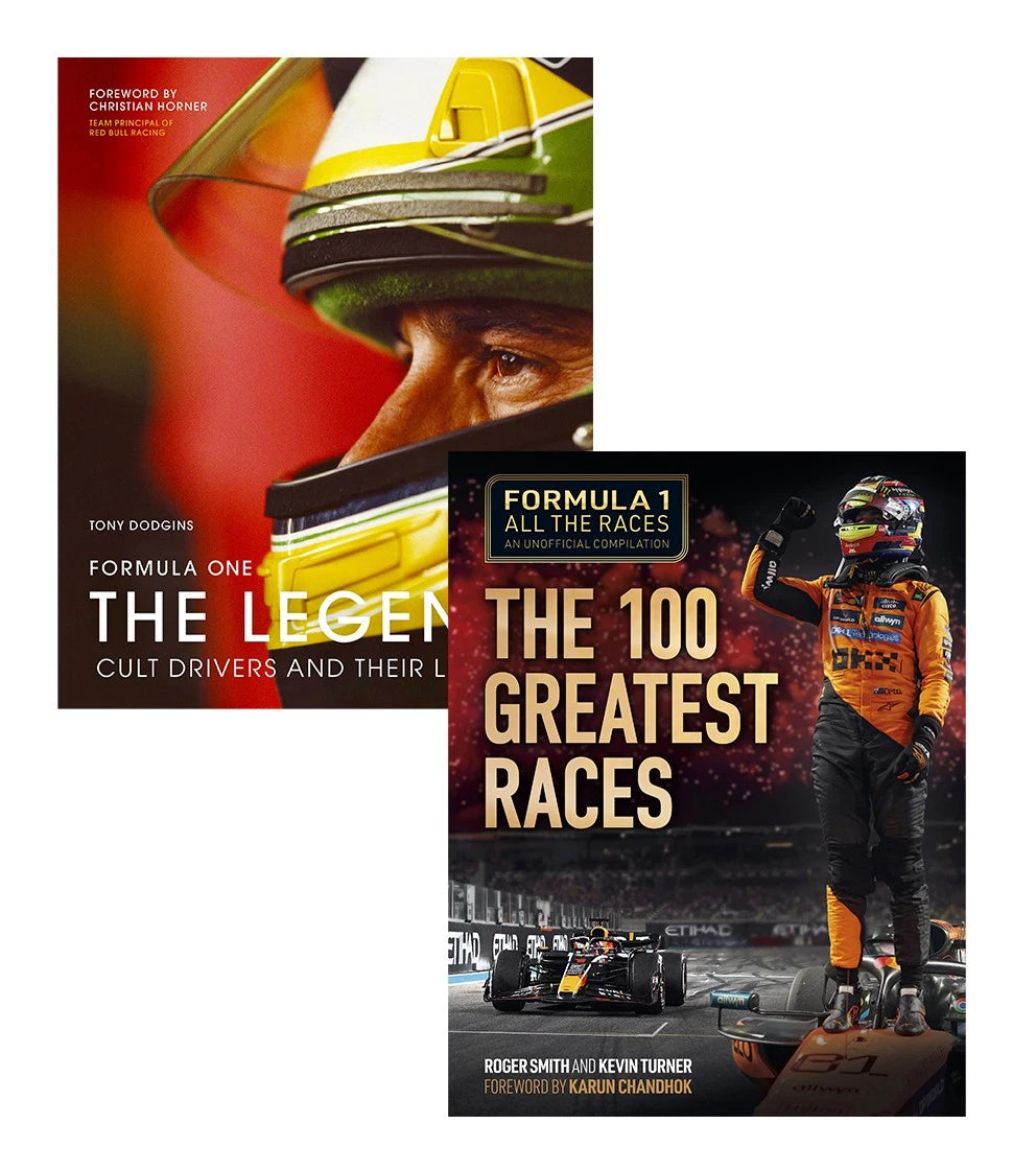 2X Formula 1 All the Races & The Legends Book Set