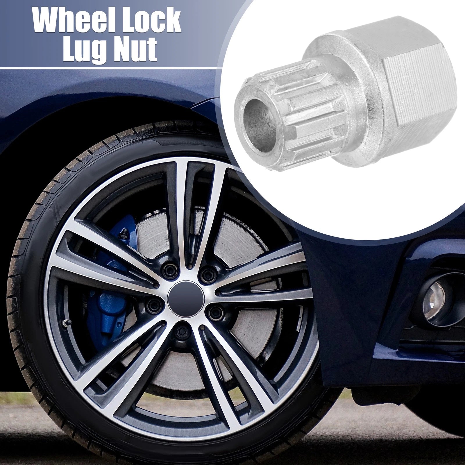 Wheel Lock Key Lug Nut Removal Tool for VW and Audi (56mm) (1998–2024)