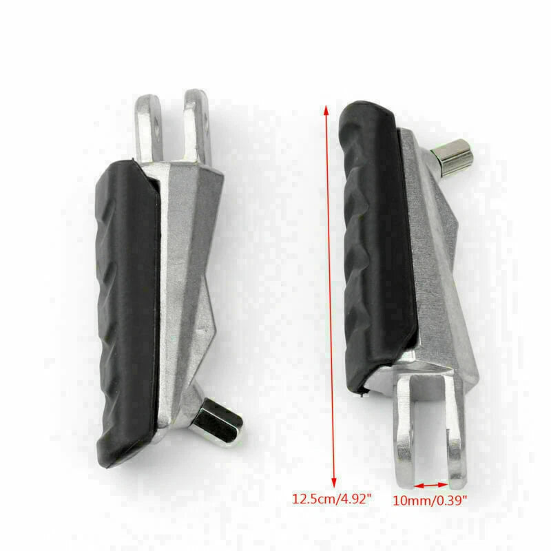 F&R Footrest Pedals Foot Pegs for BMW F800GT (2011–2013), F800S (2004–2008), F800ST (2004–2012) T9