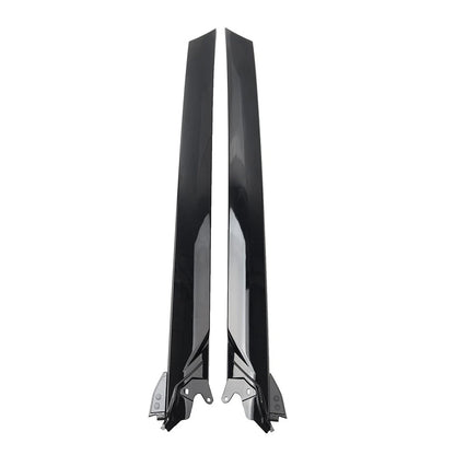 2X Black Front A-Pillar Windshield Molding Panel for Range Rover Velar (2018–2023)