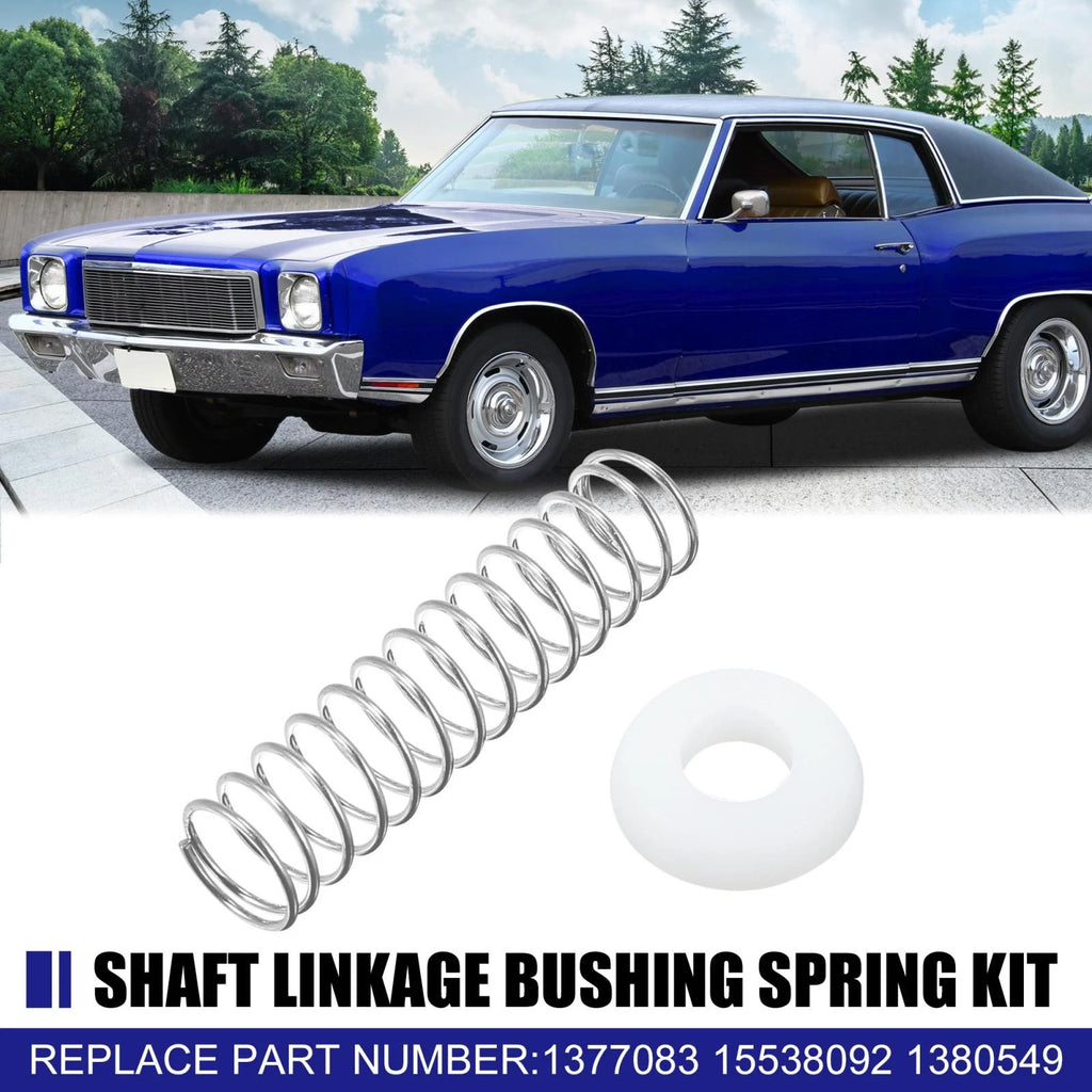 Transmission Shifter Cross Shaft Linkage Bushing Spring Kit for Chevy Buick (2000–2009)