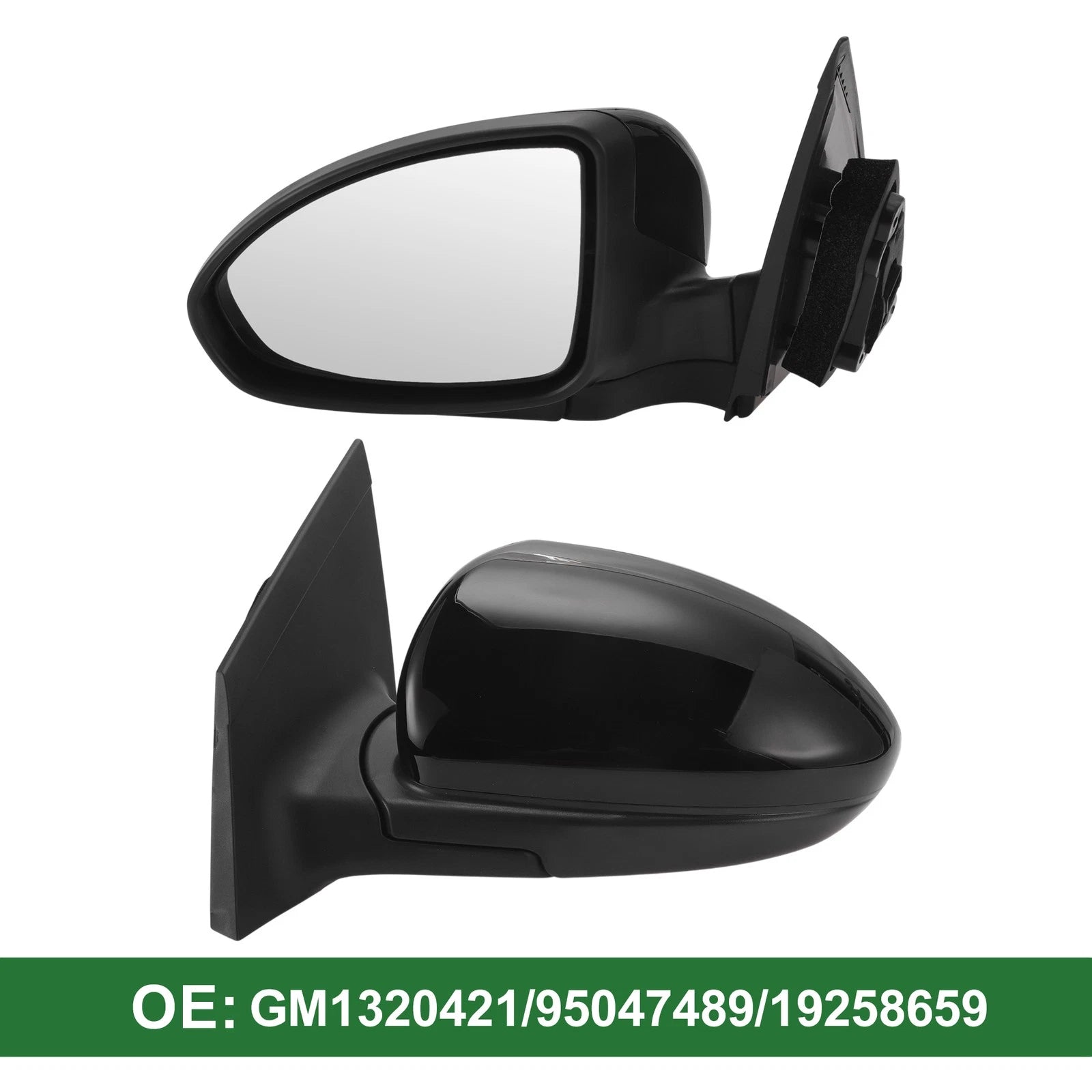 Door Mirror 5 Pins Left Driver Side Replacement for Chevrolet Cruze (2011–2015)