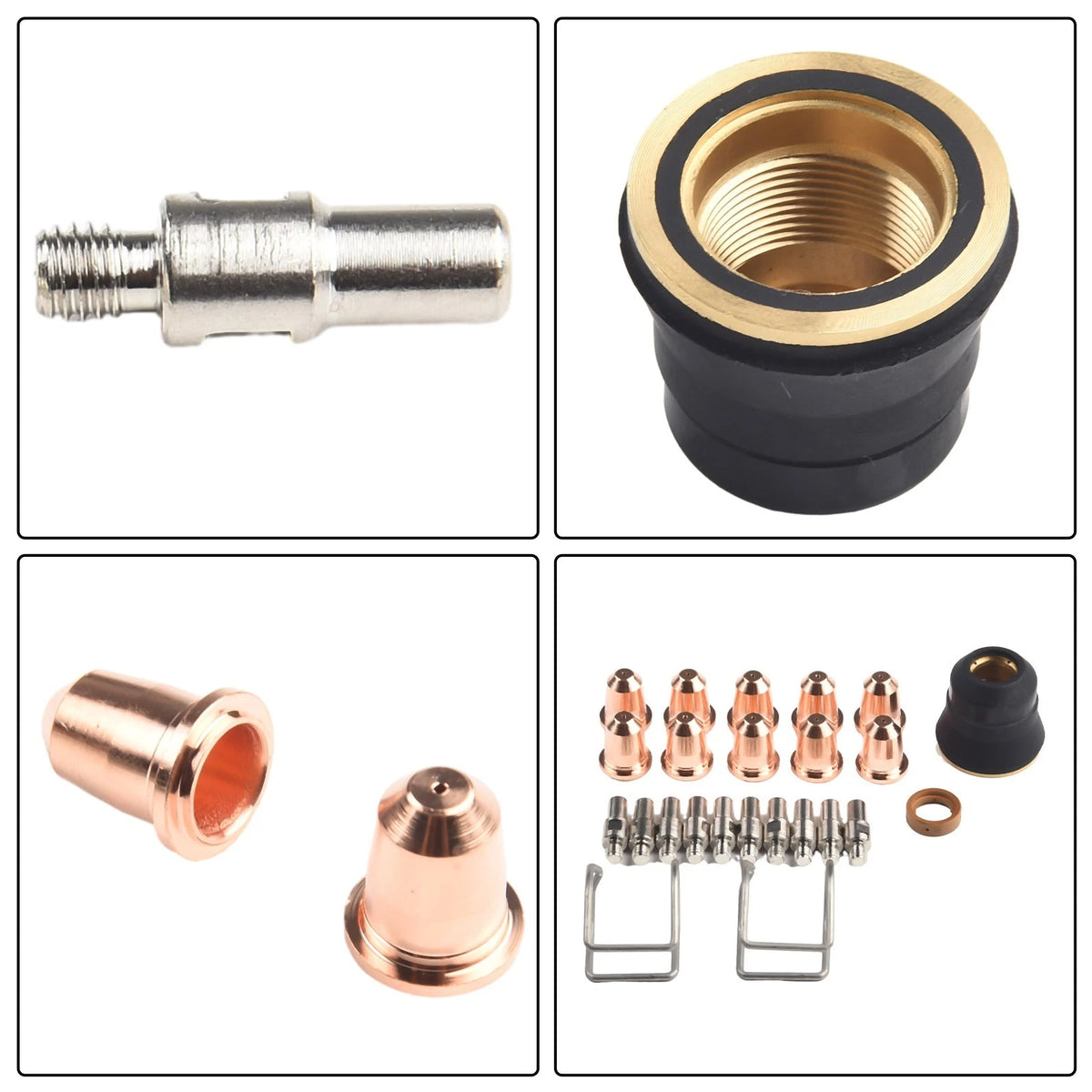 Plasma Torch Kit for Plasma Cutter (24 Pcs Accessories)