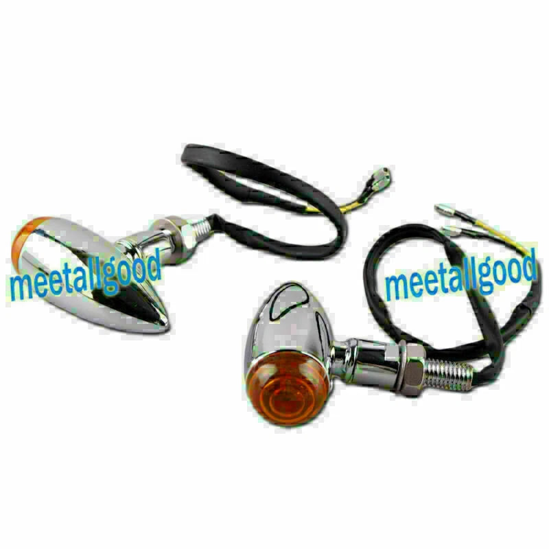 2 Wires Turn Signal Indicator Light with Lamp Shells for Universal (All Years)