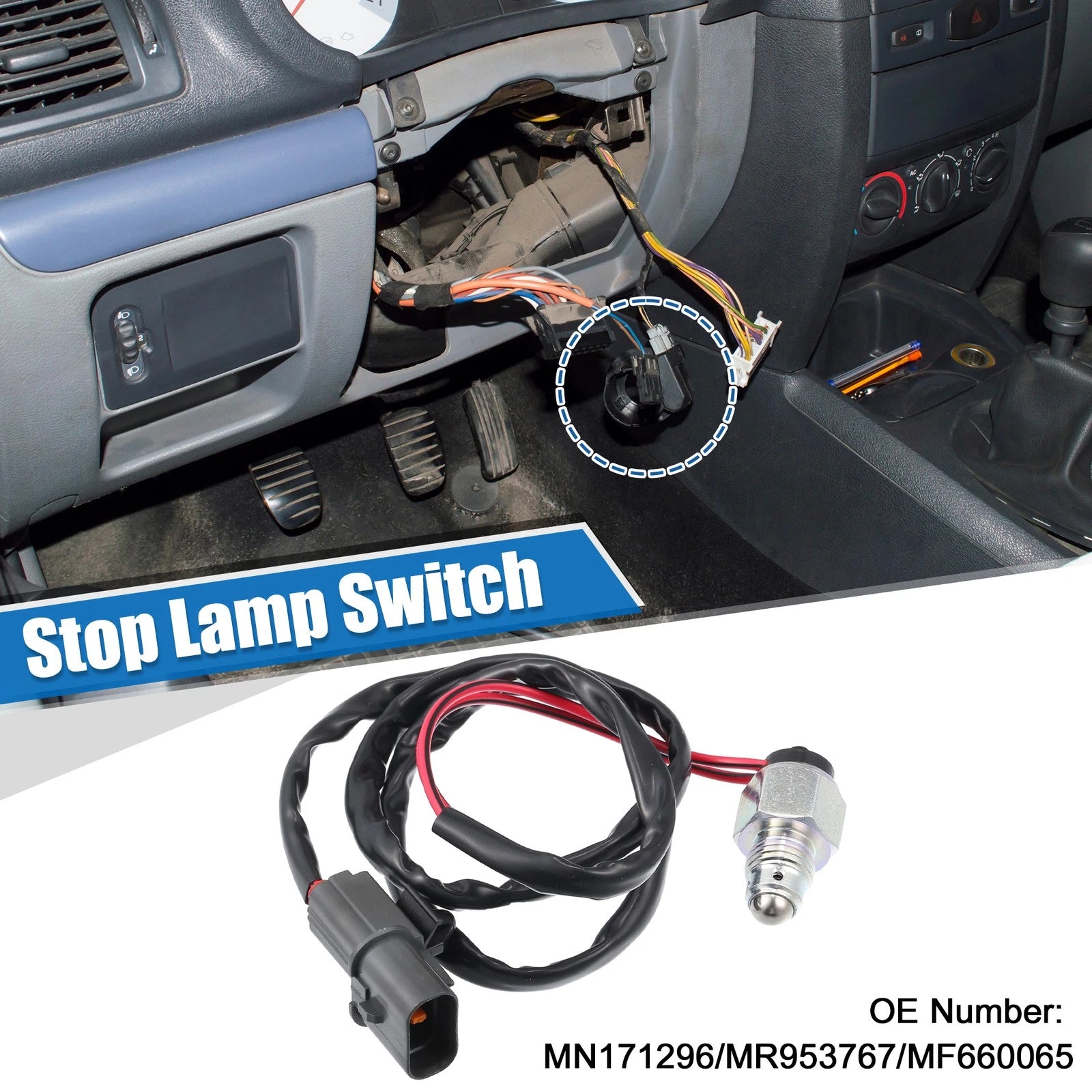 Brake Light Switch Replacement for Mitsubishi Montero Sport (2001–2003)