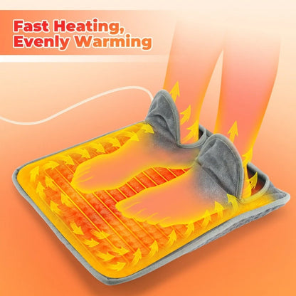 9 Temperature Adjustable Foot Warmer with 4 Timer for Efficient Heating