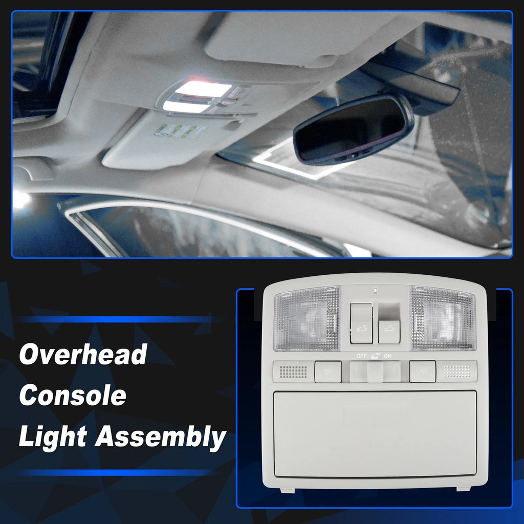 Dome Light Overhead Console Assembly for Mazda 6 (2009–2013), CX-9 (2010–2015) Beige