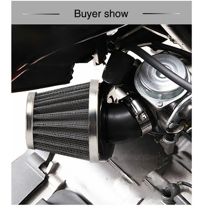 38mm Motorcycle Air Filter Bent Adapter for ATV Dirt Bike (36mm-40mm)