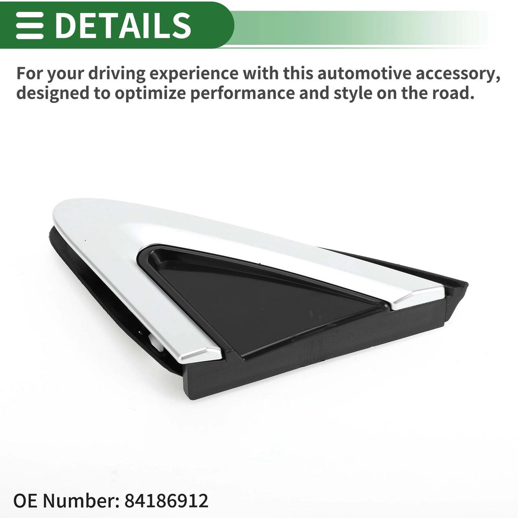 Front Left Side Pillar Corner Triangle Trim for Cadillac XT5 (2017) No. 84186912