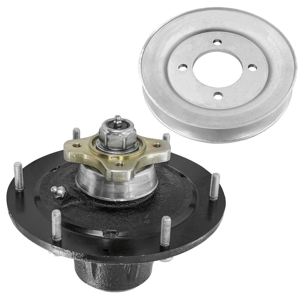 Deck Spindle and Pulley Replacement for John Deere ZTrak Z915E (2018–2024)