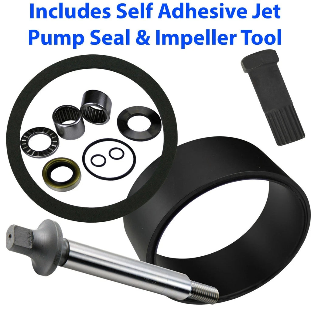 Jet Pump Rebuild Kit with Wear Ring Seal Shaft & Tool for SeaDoo GTI GTX GSX (MANY)