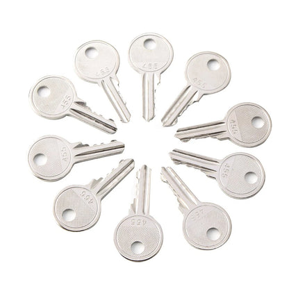 10 pcs Ignition Keys for Boom Lifts Heavy Equipment Forklift