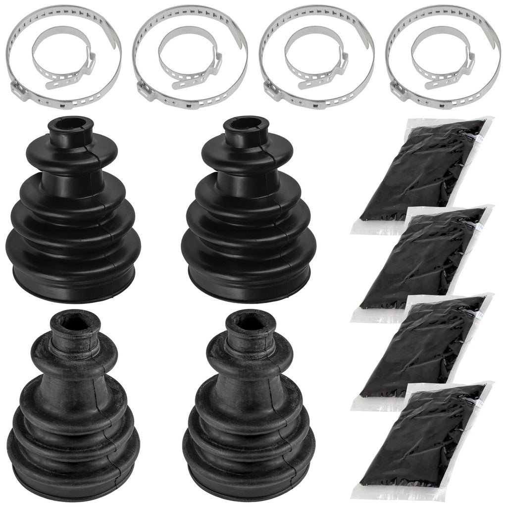 CV Boot Kit Front Axle Inner Outer Replacement for Club Car Carryall 1500 (2004–2013)