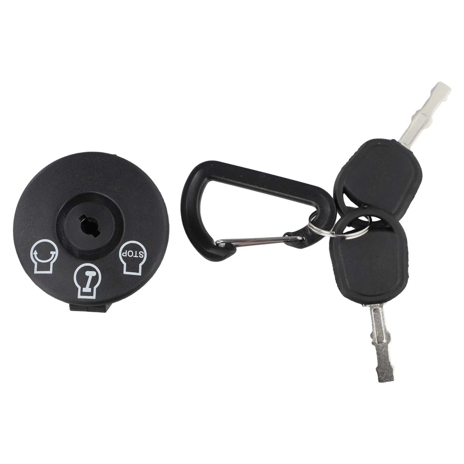 Ignition Switch Set with Keys for Lawn Mowers (3 Position Functionality)