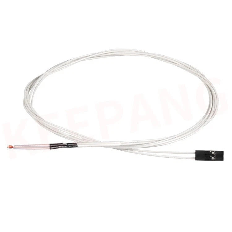 5-Pack NTC 3950 Thermistor 100K with 1 Meter Wire for 3D Printer