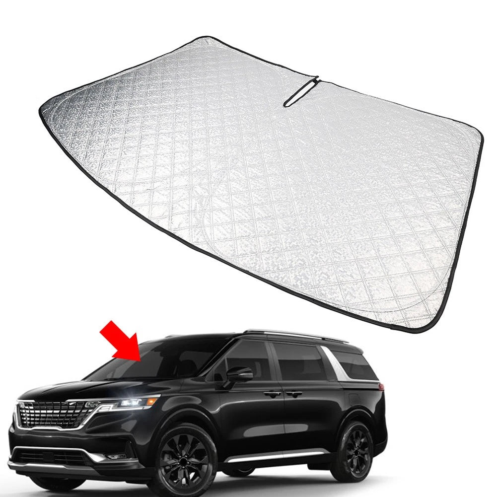 Foldable Windshield Sun Shade for Kia Carnival (2022–2025)