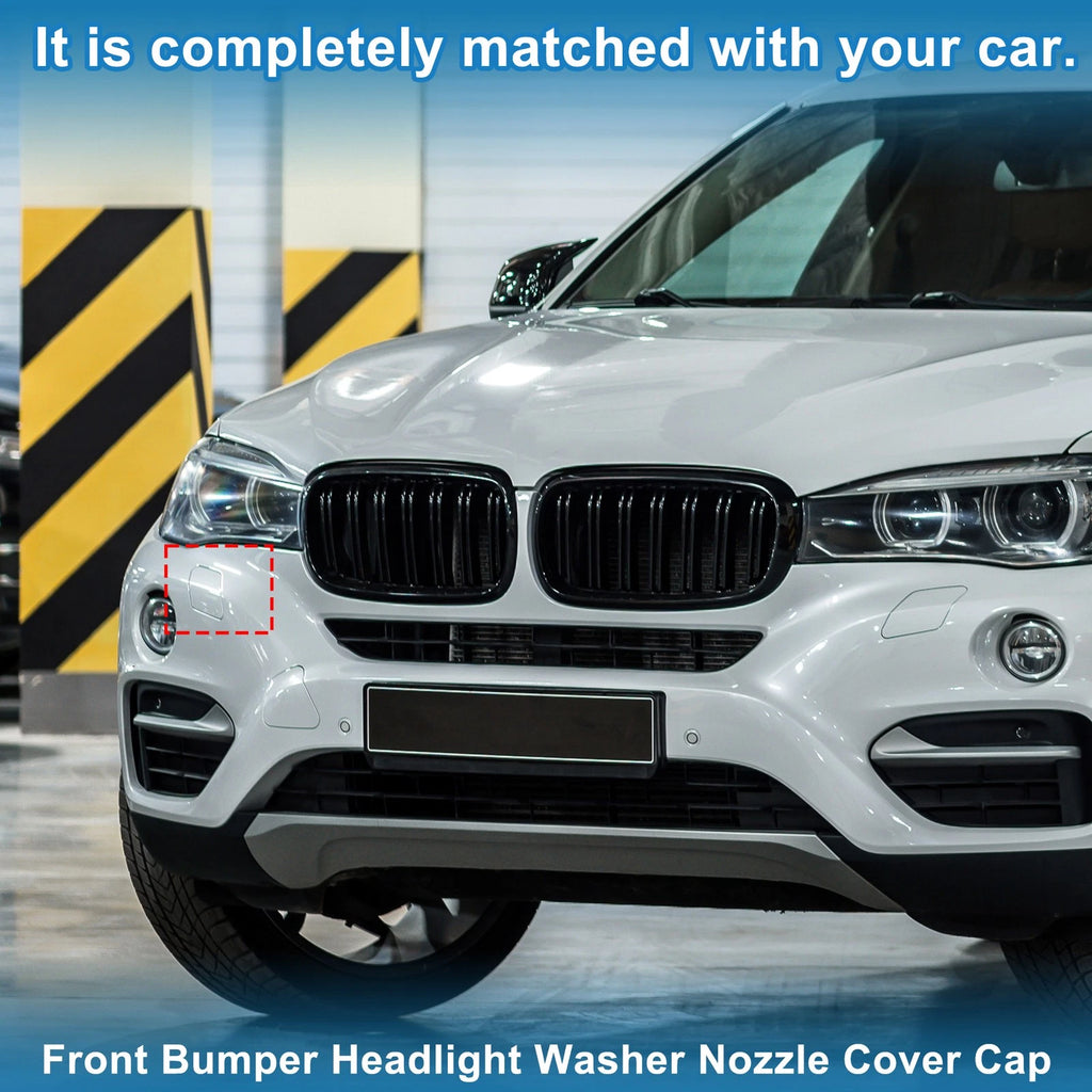 Front Right Washer Nozzle Cover Cap Replacement for BMW X6 (2015–2019)