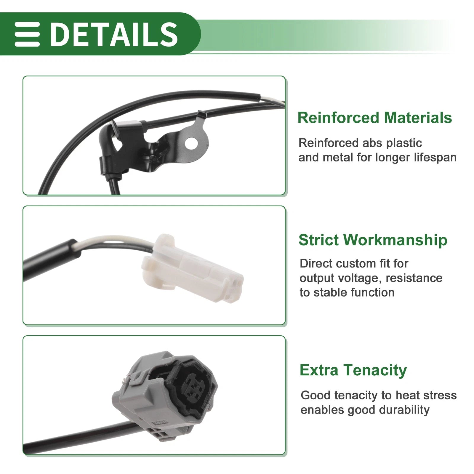 ABS Wheel Speed Sensor Replacement for Toyota Yaris (2013–2014) 1 PC