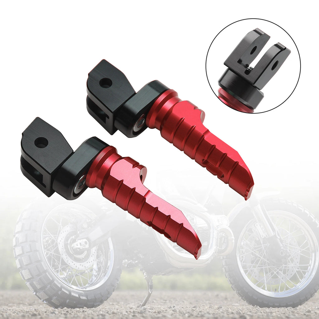 Front Footrests Foot Pegs for Ducati Hypermotard 821/SP 950/SP Monster 821 (2013–2020)