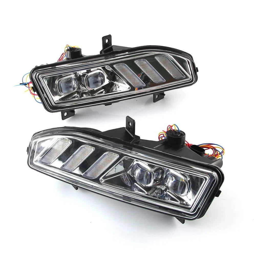 1 Pair Daytime Running Light DRL Lamp for Nissan Sentra (2013–2019)