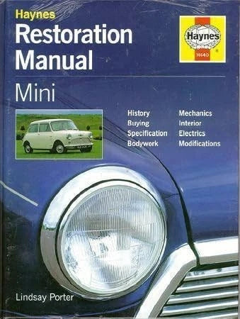 Mini Car Restoration Manual for DIY Enthusiasts