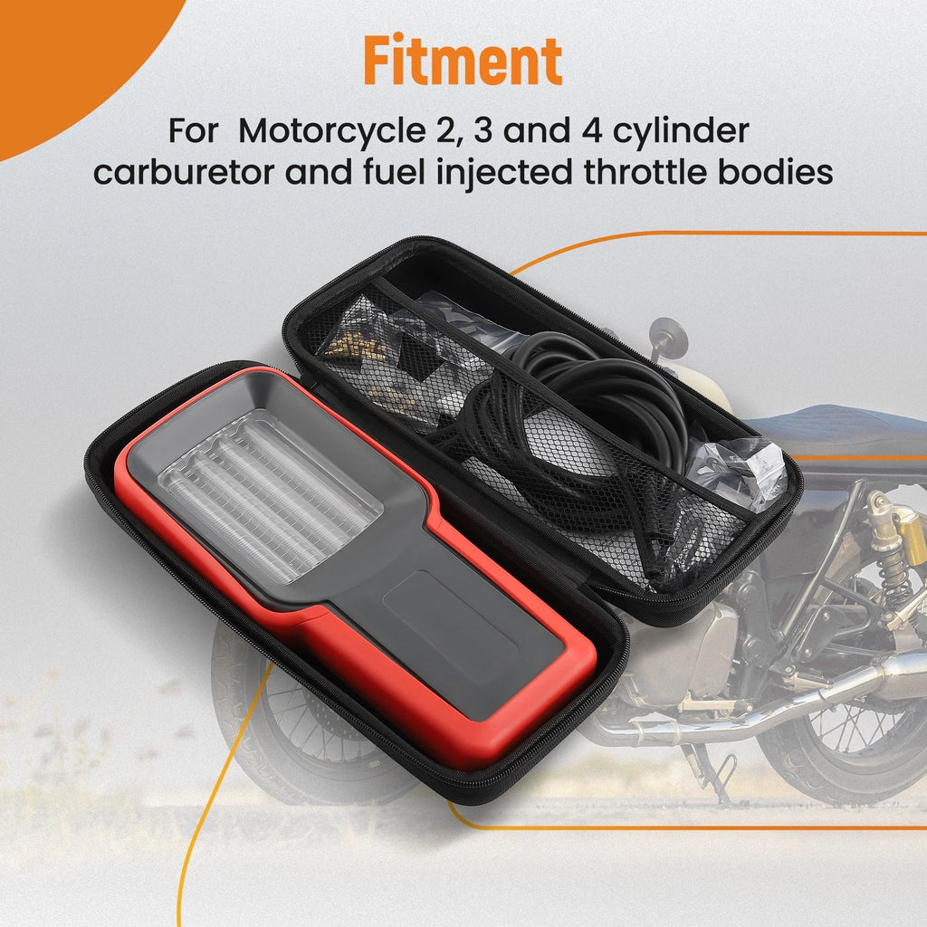 Carburetor Synchronizer Tool for Fuel Injected Throttle Bodies (Includes Instructions)
