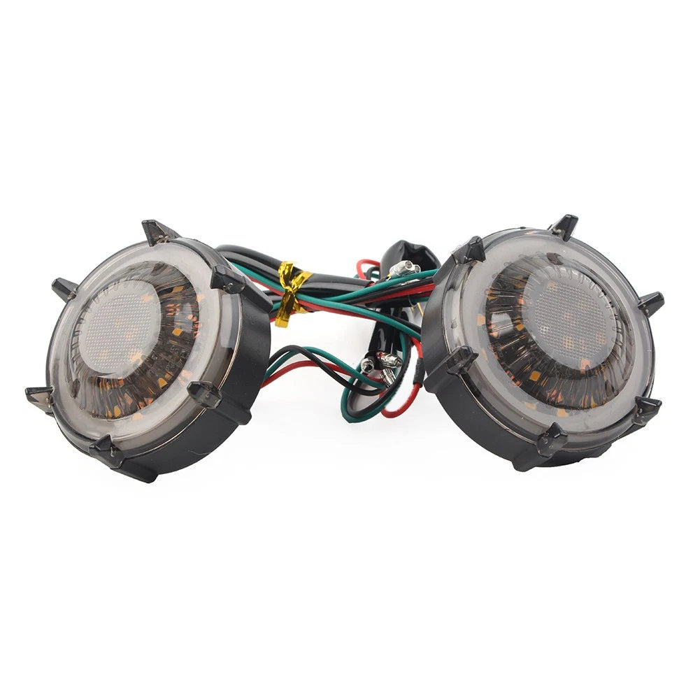 DRL LED Flashers Turn Signal Lights for Universal Applications (Rotating)