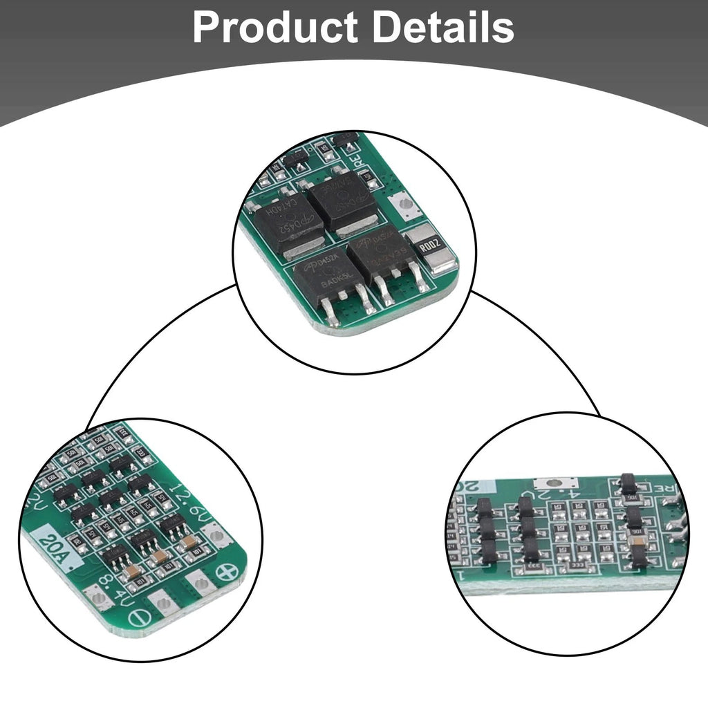 Lithium Cell Protection Board Set of 5 for Drills and Tools