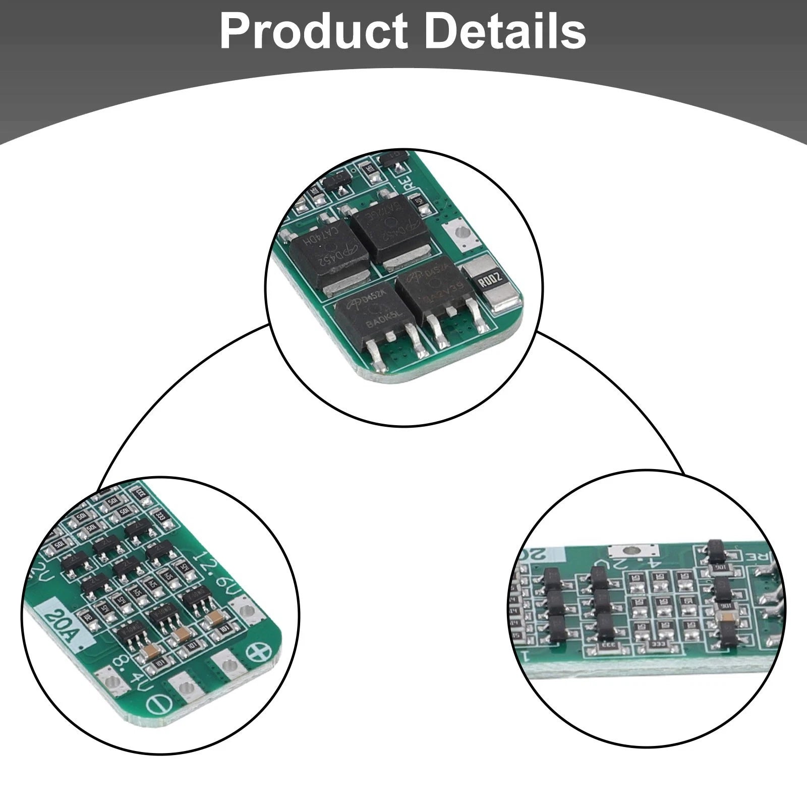 Lithium Cell Protection Board Set of 5 for Drills and Tools