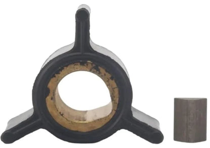 Water Pump Impeller with Key for Evinrude Johnson 2-3 HP Outboard (1990–2023)