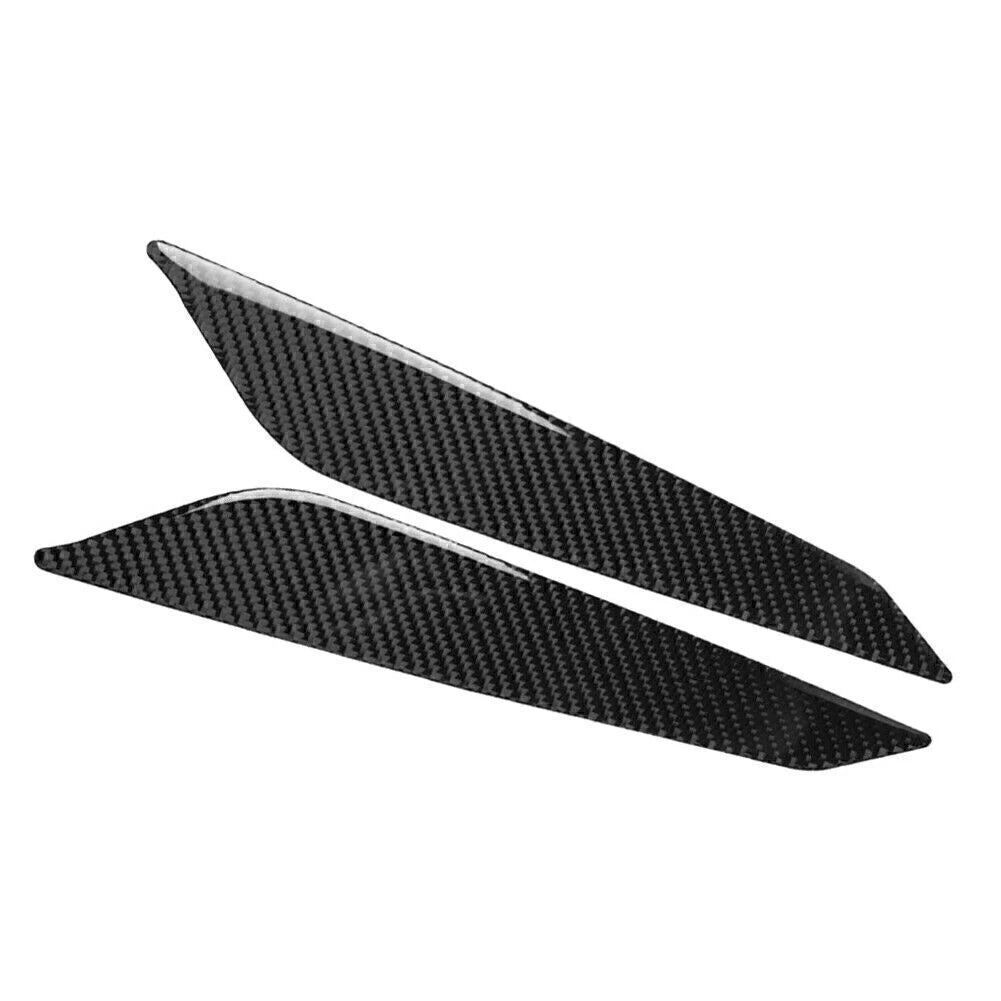 Interior Gear Shift Side Panel Cover Trim for Audi A4 B9 (2017–2020) Carbon Fiber