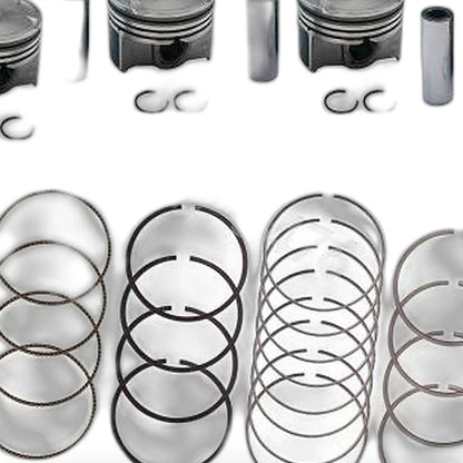 4X Piston & Ring Kit +0.50mm for Hyundai Kia 1.6L Turbo (2016–2021)