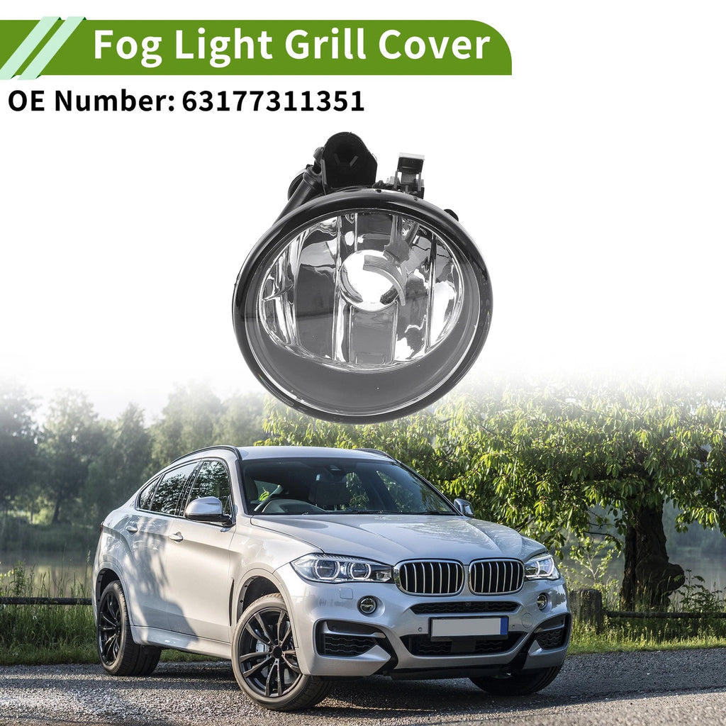 Left Fog Light Grill Replacement for BMW X6 (2013–2015)
