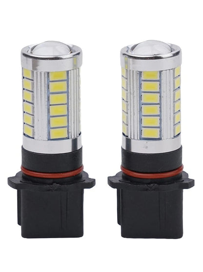 2X P13W White LED Fog Lights for A4 B8