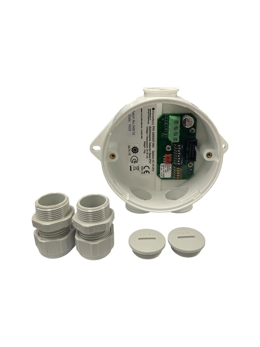 Salwico AC-IR-3FQ Detector Addressable Base for Consilium 5200237-00A (IP65/67)