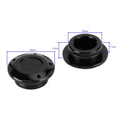 Aluminum Black Frame Hole Caps Plug Cover for Yamaha YZF-R3 R25 MT03 MT25 (2015–2023)