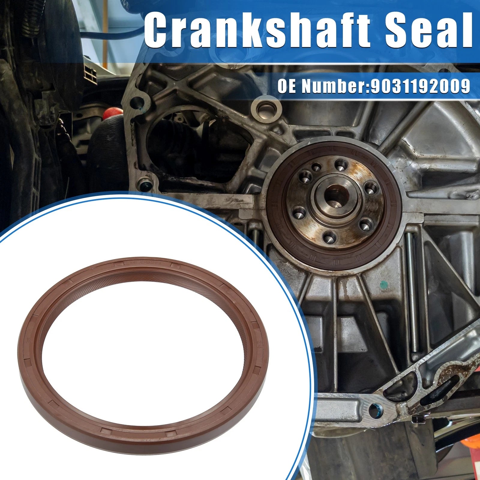 Engine Crankshaft Seal Replacement for Lexus ES350 (2007–2023) Durable Metal