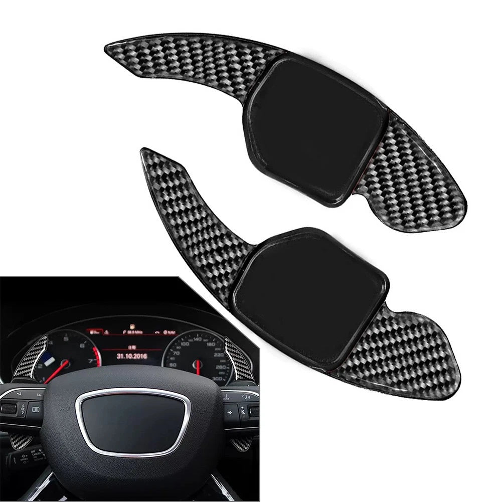 Steering Wheel Shift Paddle Extension for Audi A3 A4 A5 A6 A7 A8 Q5 Q7 S3 S5 (2010–2023)