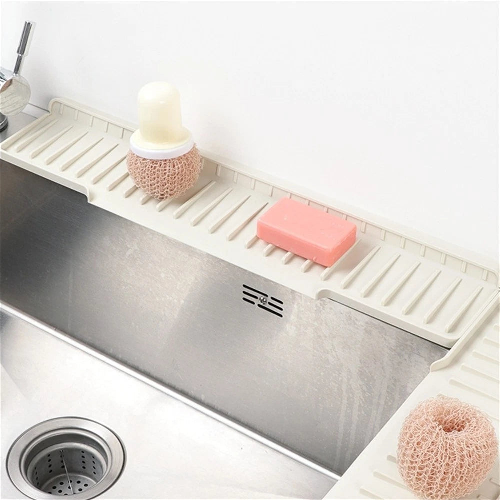 Draining Pad for Easy Clean Coverage Scratch Resistant Material