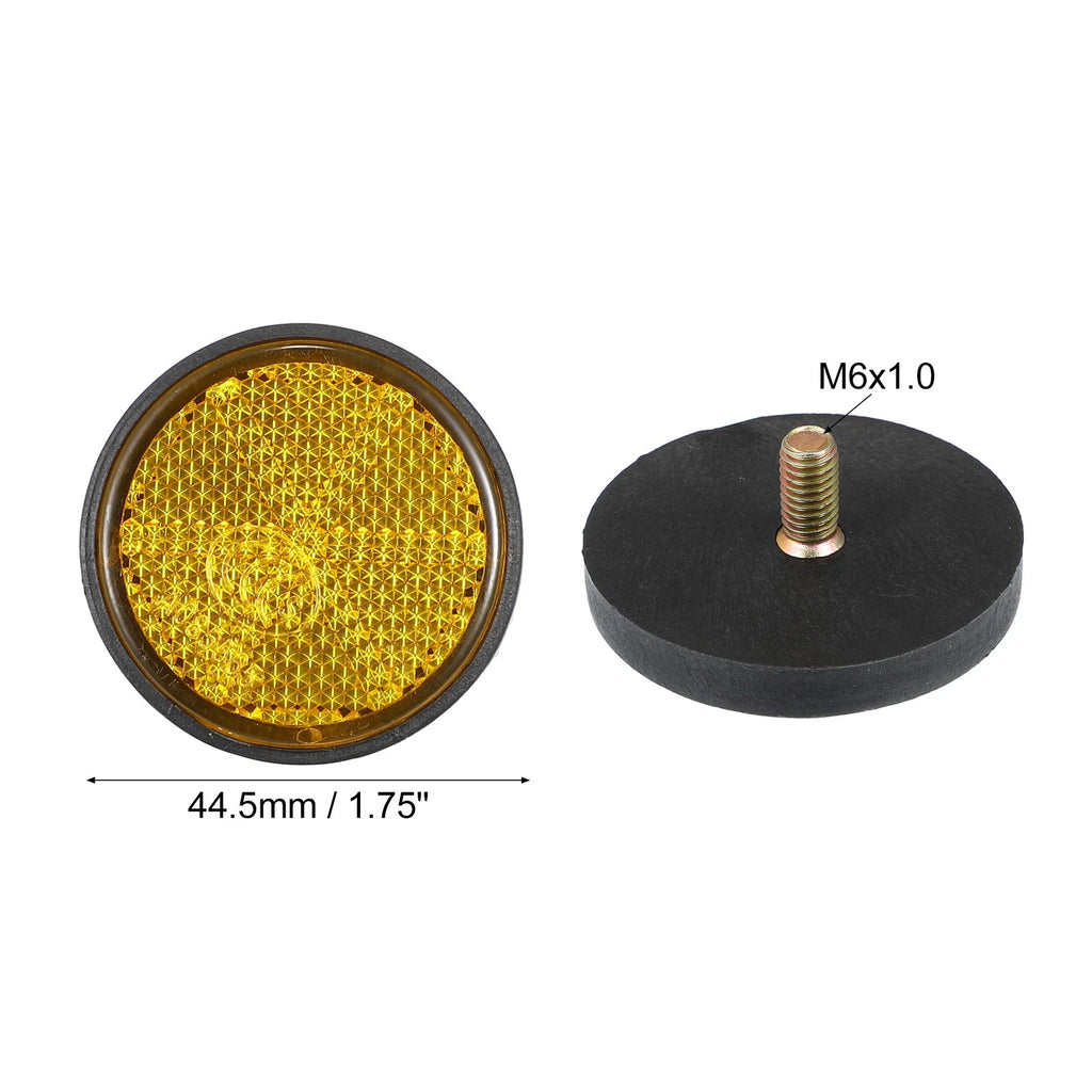 Reflective Warning Reflector Mount Screw for Bike Universal M6x1.0 (2 Pack)