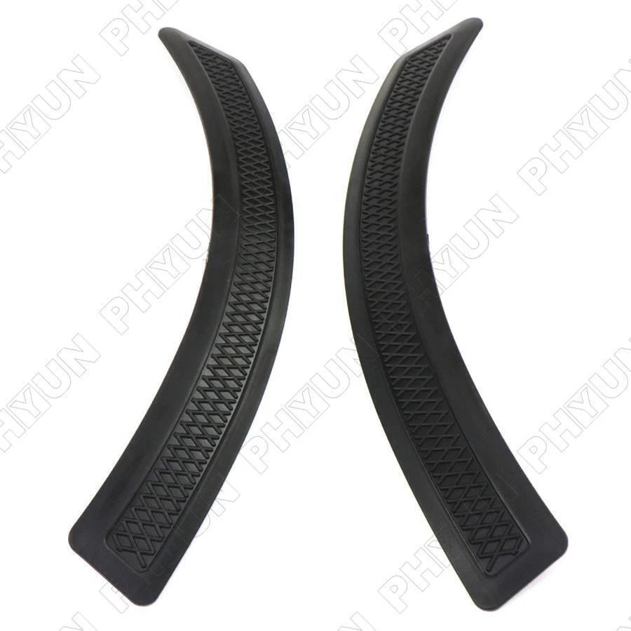 2x Matte Black Front Fender Side Vent Cover For 2008-2015 Mitsubishi Lancer EVO