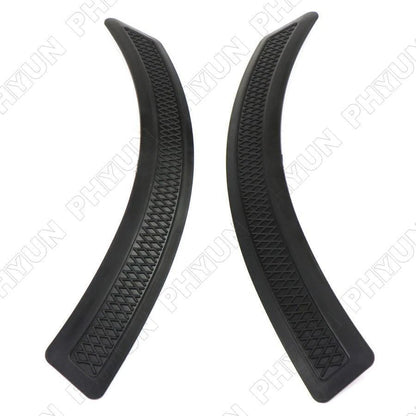2x Matte Black Front Fender Side Vent Cover For 2008-2015 Mitsubishi Lancer EVO